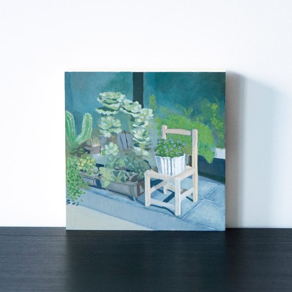 Belén Lei Lei – Plants and chair, 2025